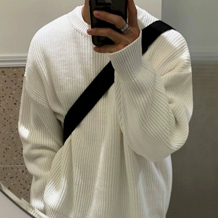 S8 No. 243 Loose Round Neck Sweater