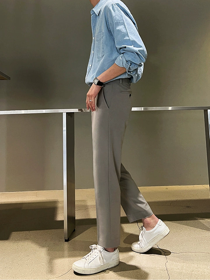 S8 No. 347 Denim Long-Sleeved Shirt