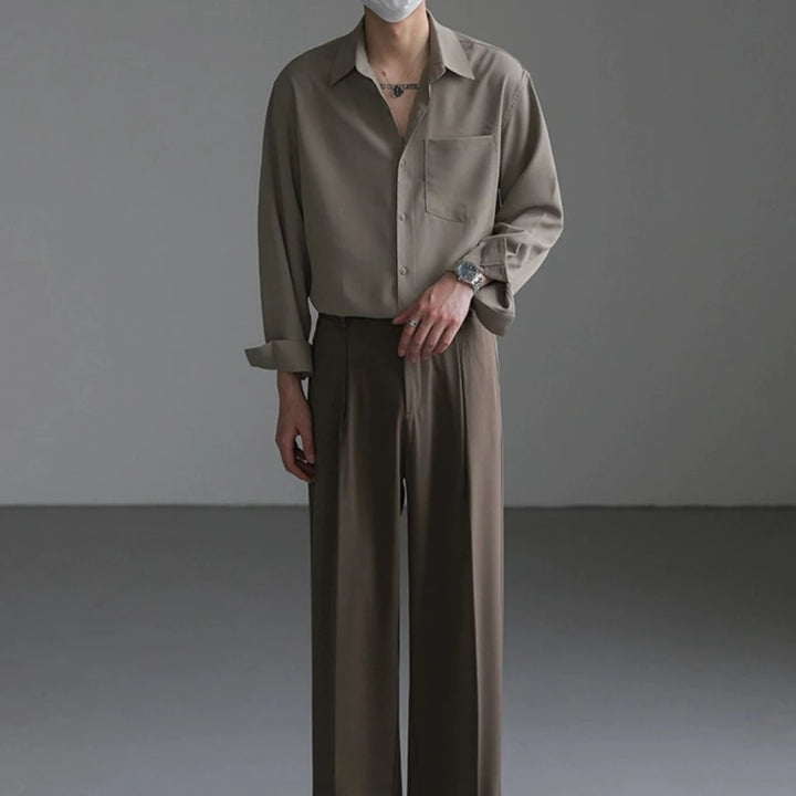 S8 No. 246 Loose Long-Sleeved Shirt