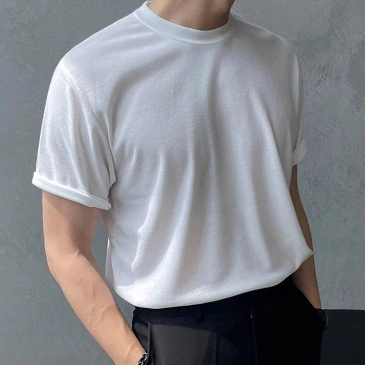 S8 No. 350 Short-Sleeved Cotton T-Shirt