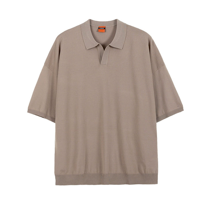 S8 No. 311 Lapel Short-Sleeved T-Shirt