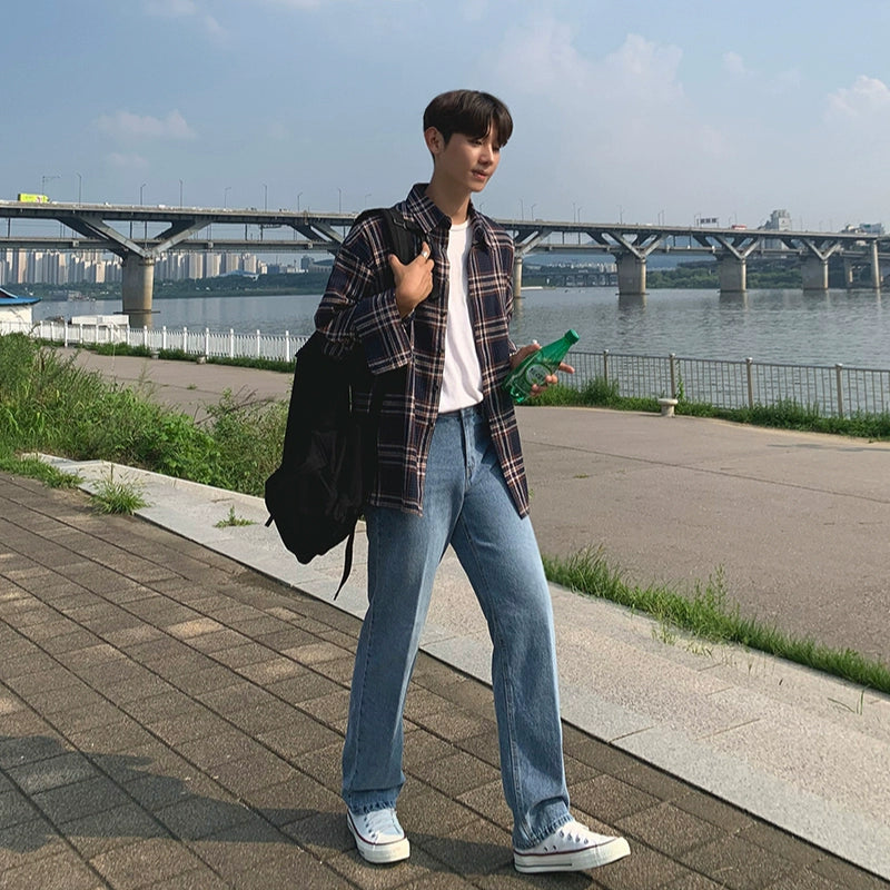 S8 No. 310 Loose Vintage Straight-Leg Jeans