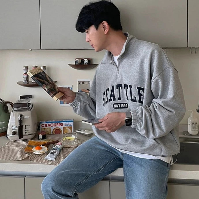 S8 No. 242 Loose Seattle Sweater