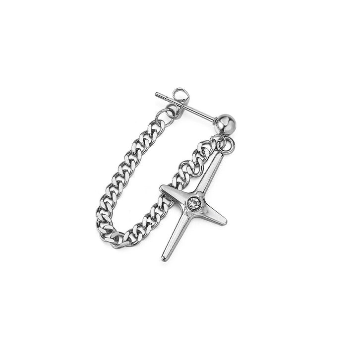 S8 No. 282 Chain Pendant Earrings Pair
