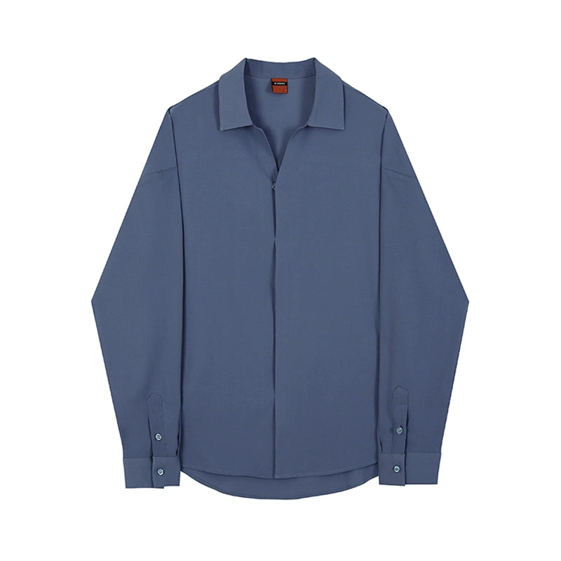 S8 No. 313 Drape Long-Sleeved Shirt