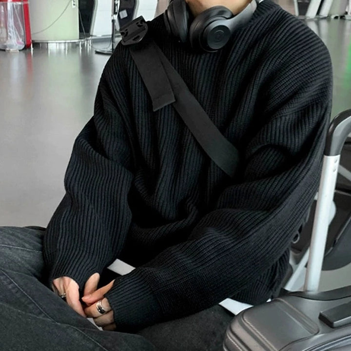 S8 No. 243 Loose Round Neck Sweater