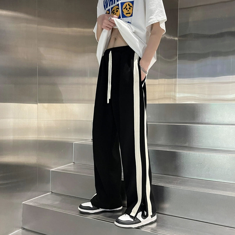 S8 No. 190 Slit Wide-Leg Pants