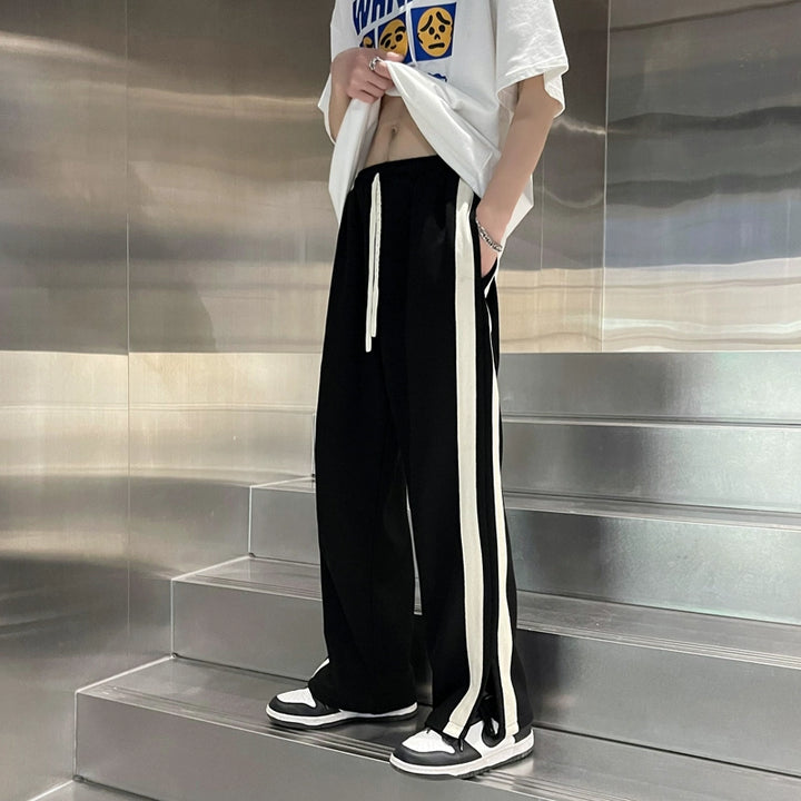 S8 No. 190 Slit Wide-Leg Pants