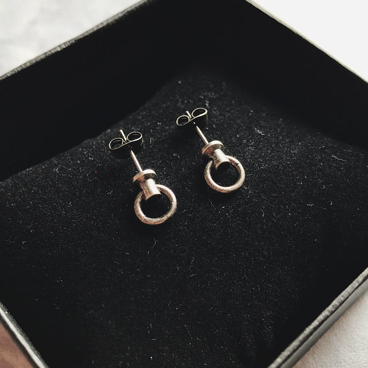 S8 No. 335 Hoop Stud Earrings