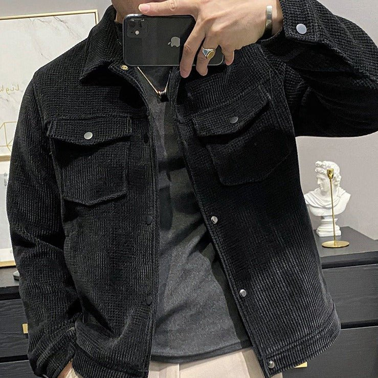 KC No. 157 CORDUROY JACKET |MO - KŌSEI COLLECTIVE コーセイコレクティブ|Korean Fashion|Japanese Fashion|Asian Fashion| Asian Jewelry